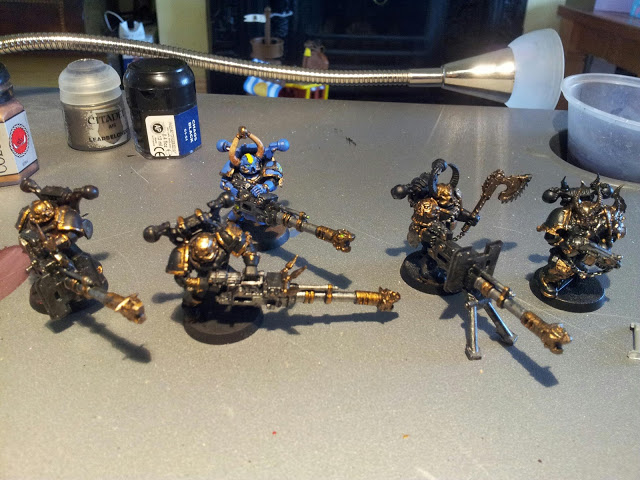 Warhammer 40K Thousand Sons 30: Havocs WIP