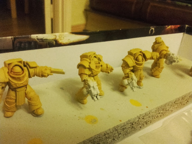 Imperial Fists - Terminators WiP