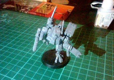 The first Tau Crisis Battlesuit of a new generation.