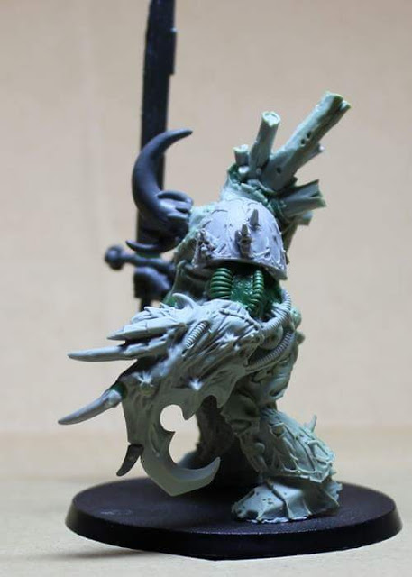 Yersinis, Demon Prince of Nurgle and a hook! Must be a pirate.