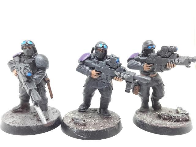 Cadian Special Ops: rifles ready!