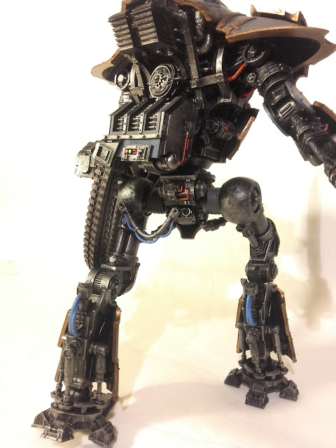 Cerastus Knight-Castigator: Missing one cable on the right leg.