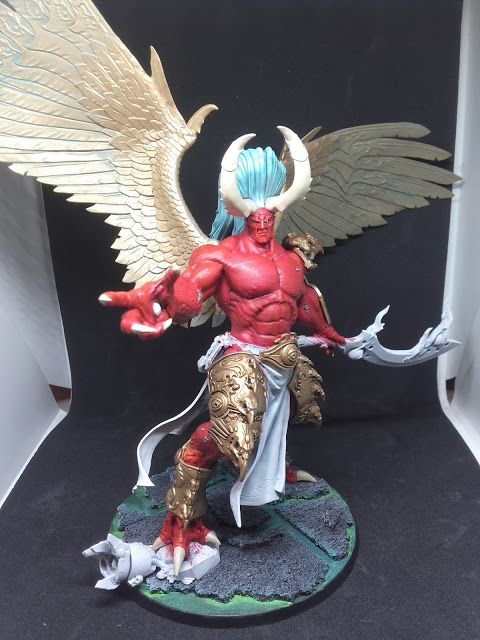 Magnus the Red: Starting to come together.