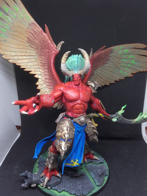 Games Workshop Warhammer 40000 Magnus The Red Daemon Primarch of Tzeentch