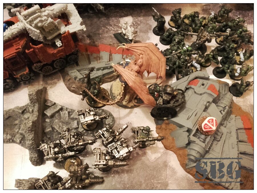 8th edition thousand sons battle report 4