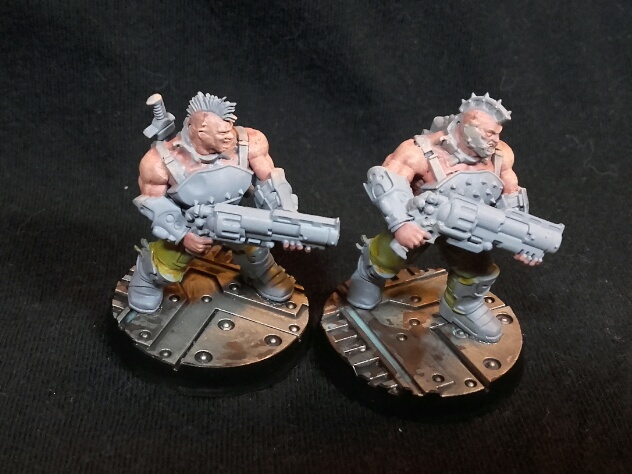 Necromunda goliath gang shotguns