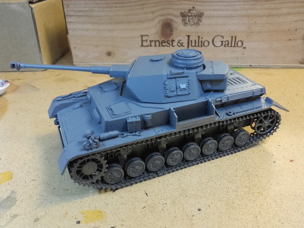 Panzer Mark IV 1:72 Scale - side