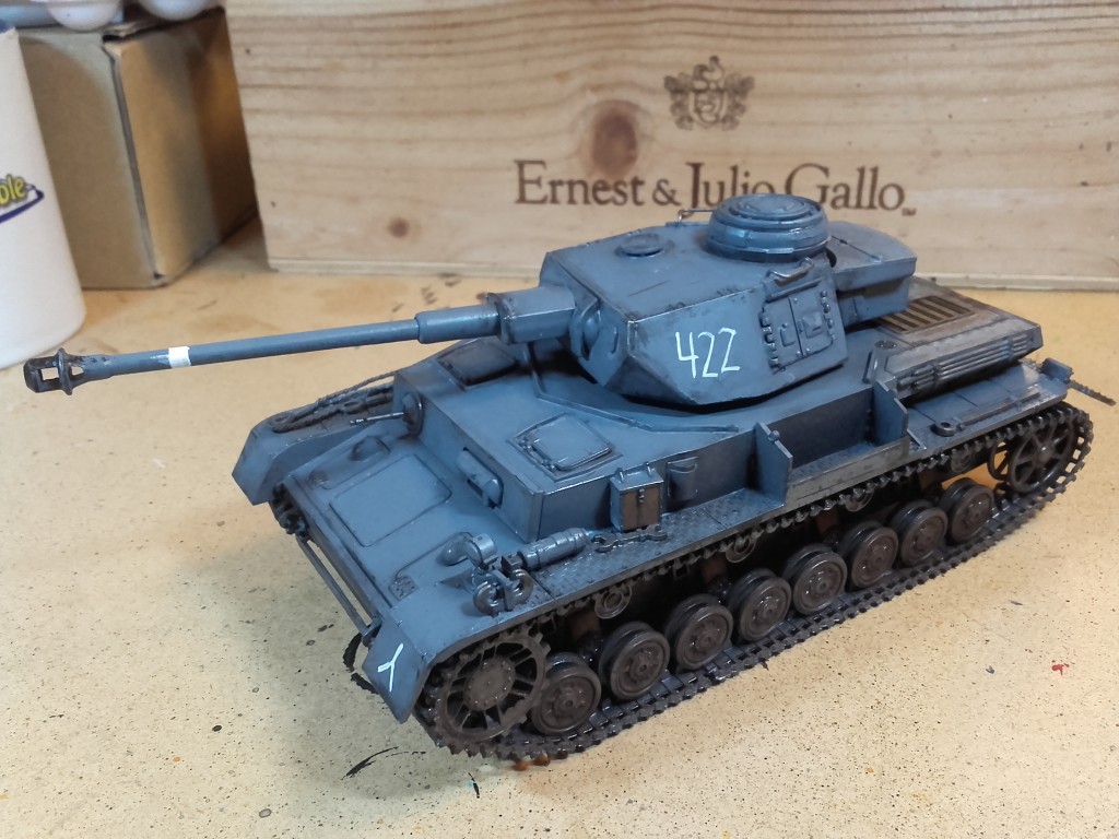 Panzer Mark IV 1:72 Scale - front side