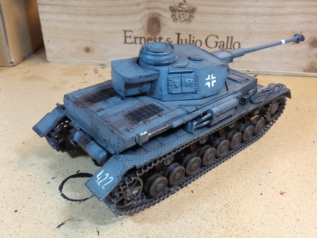 Panzer Mark IV 1:72 Scale - rear