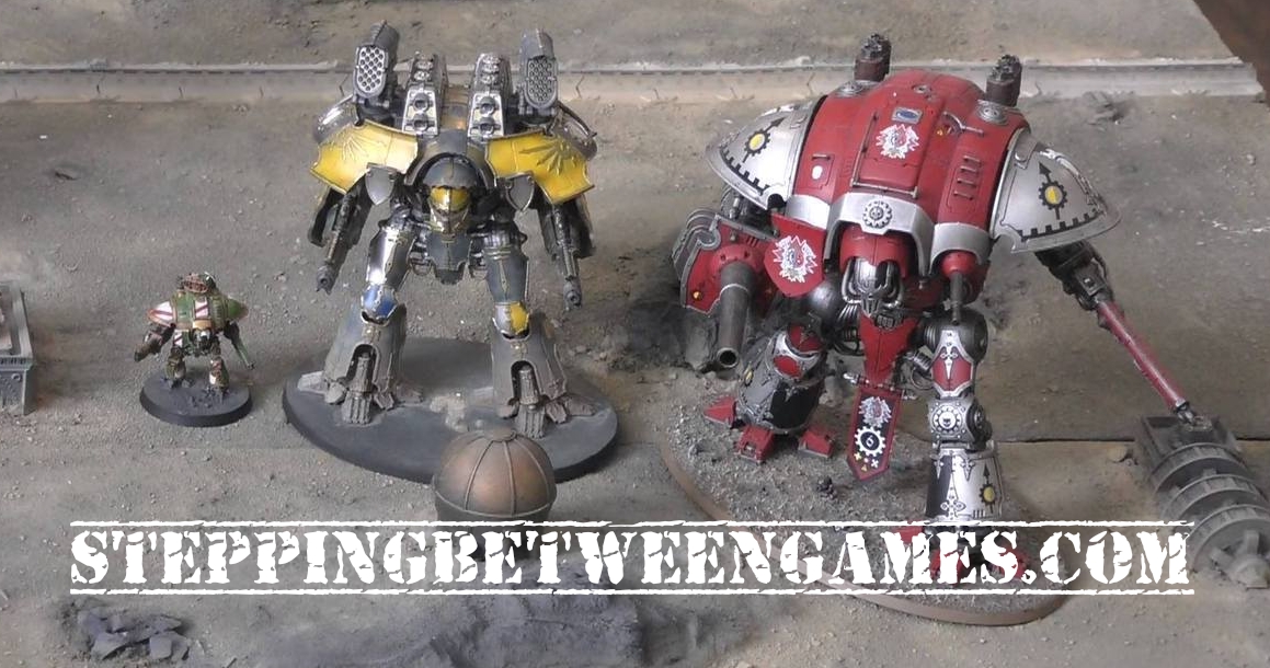 Adeptus Titanicus Warlord Battle Titan Imperial Knights Warhammer 40K  Painted