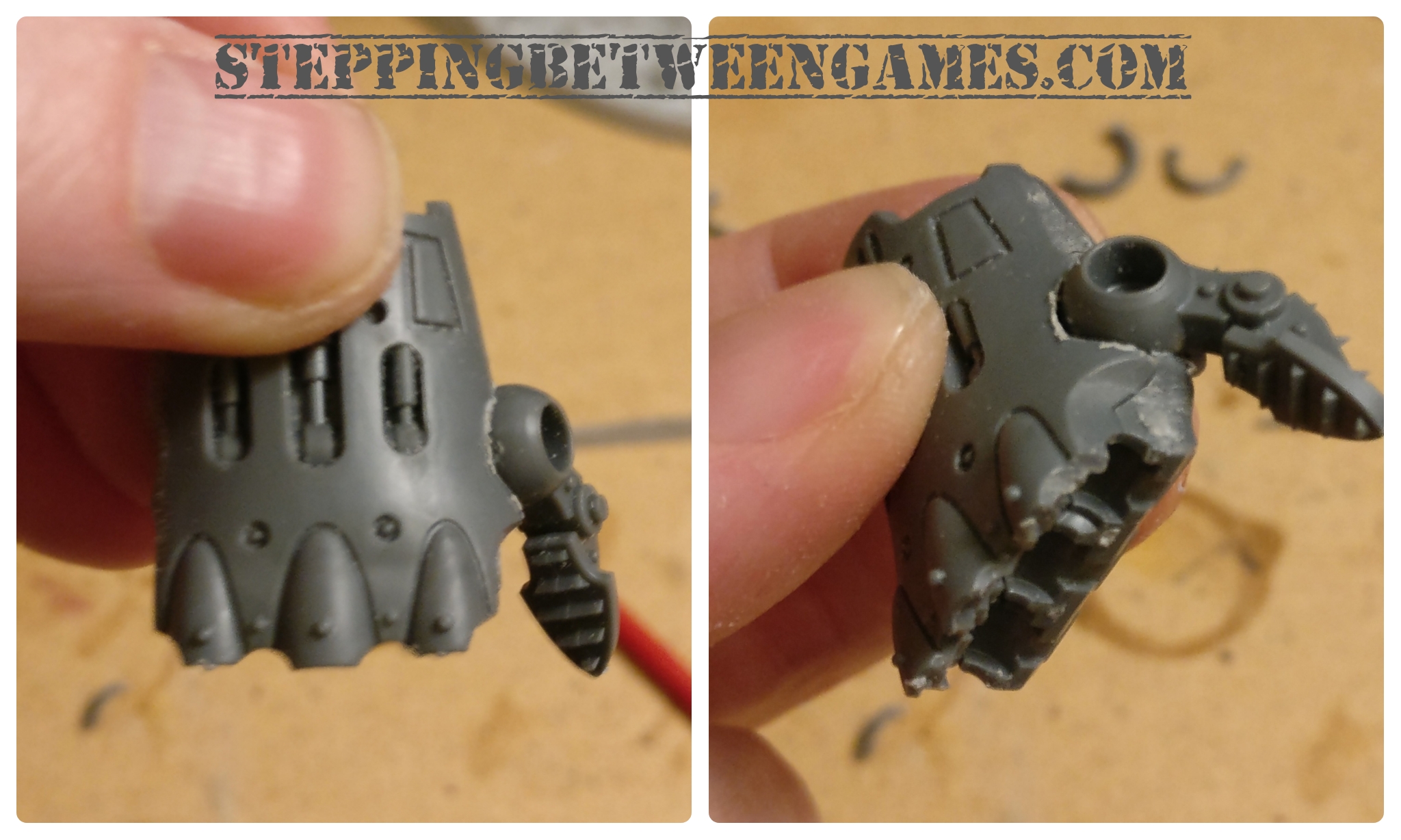 Thunderstrike gauntlet right hand conversion - thumb inserted