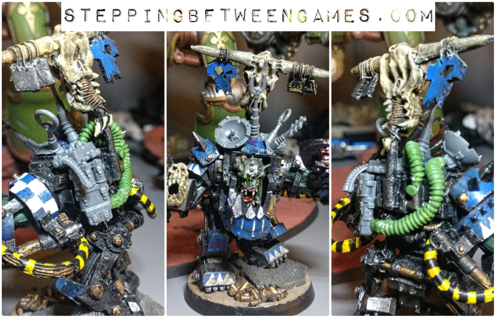 Ork Warboss to Big Mek conversion with KFF