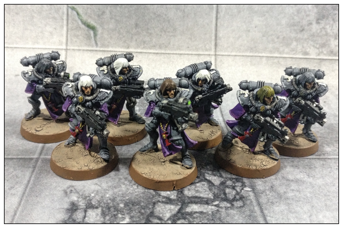 Adepta Sororitas - Sisters of Battle - bolter troopers