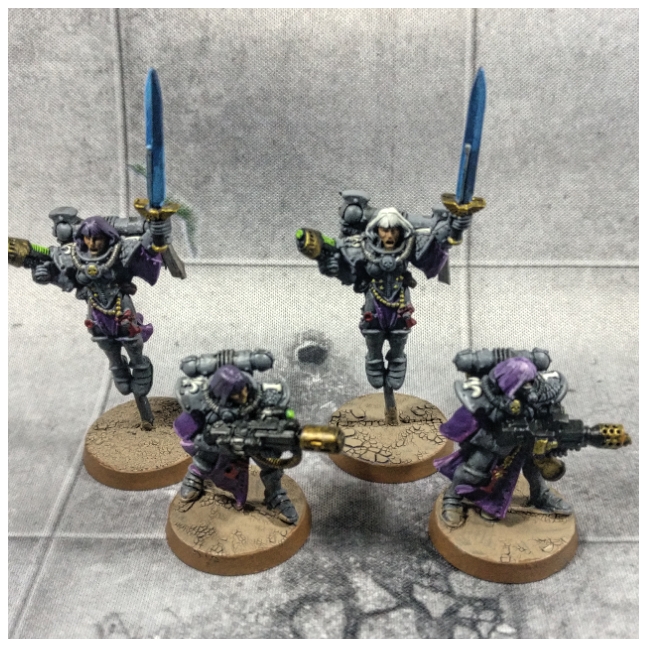 Adepta Sororitas - Sisters of Battle - flamer, melta and seraphim