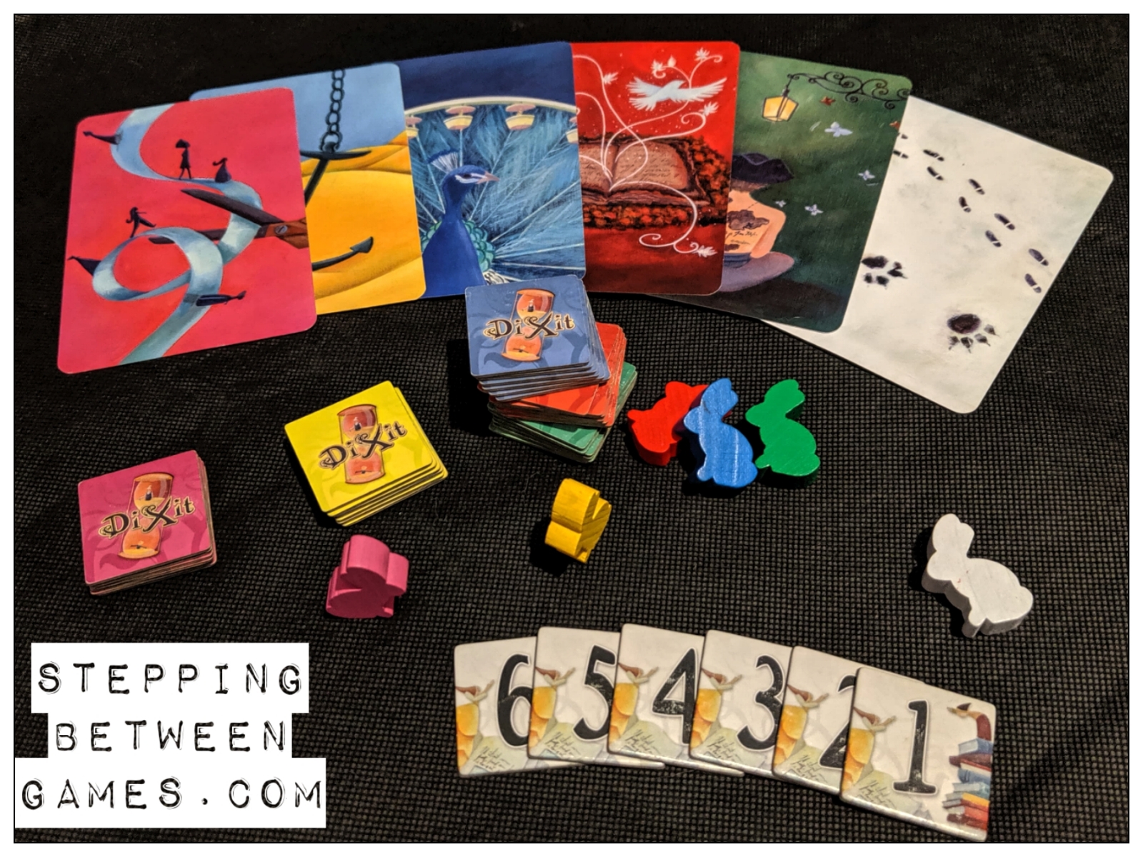 Board game review Dixit cards