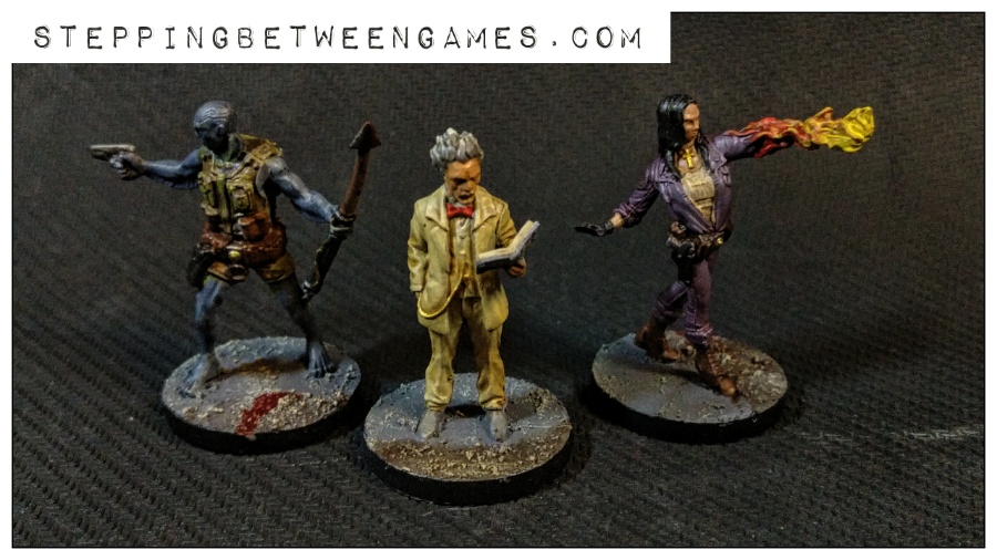 Hellboy the Boardgame: Painted miniatures