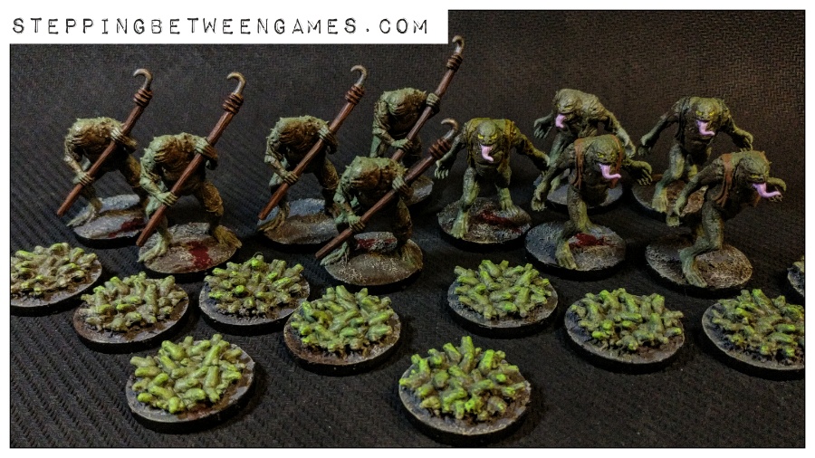 Hellboy the Boardgame: Painted miniatures forgmen 2