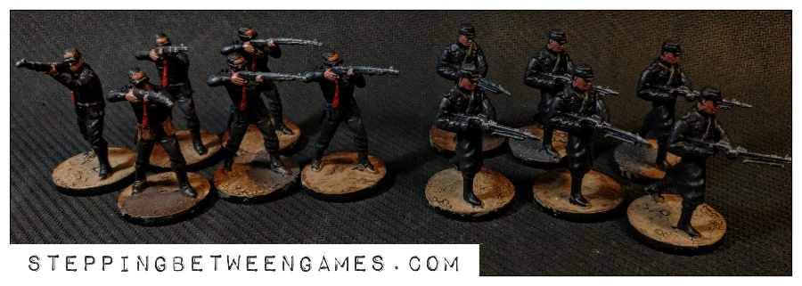 Hellboy the Boardgame: Painted miniatures nazis