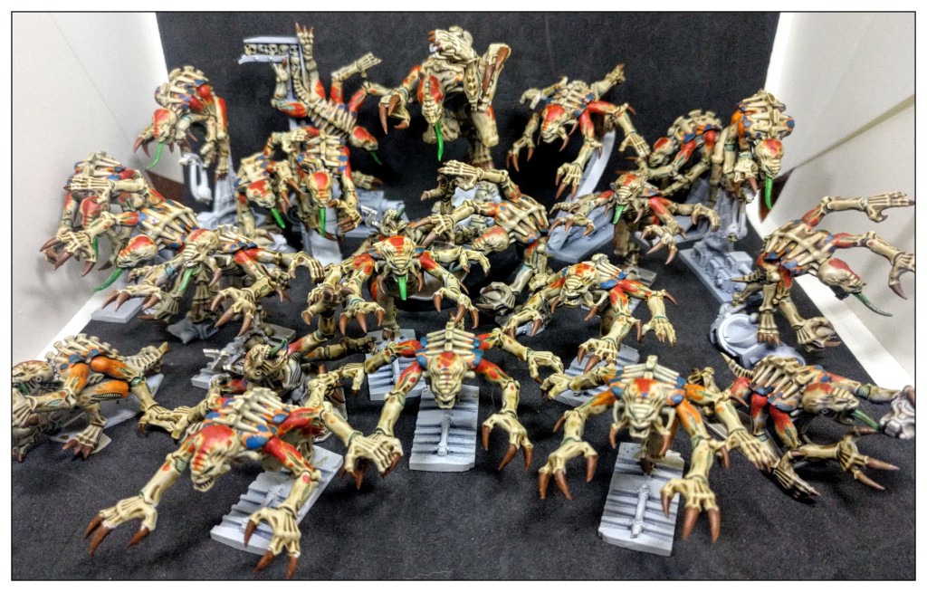 Broodlord and Genestealers from Space Hulk