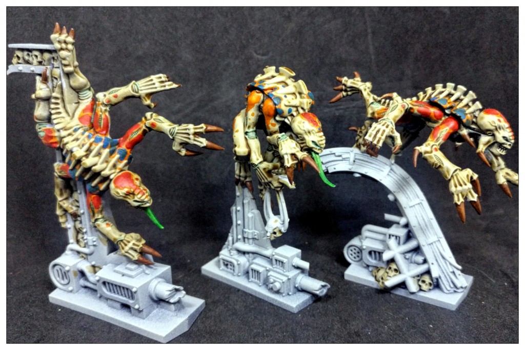 Three Genestealers from Space Hulk